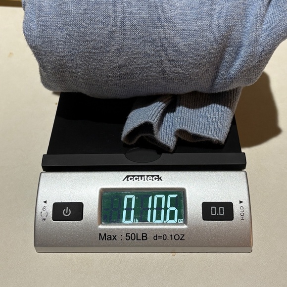 J.Crew Mens V-Neck 100% Cotton Sweater Sz L Pullover Blue Knit Lightweight Layer - Picture 8 of 8